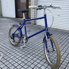 【ミニベロ】20インチ　外装6段変速　チェーン、サドル新品❗️若林自転車　膳所店　SALE中❗️