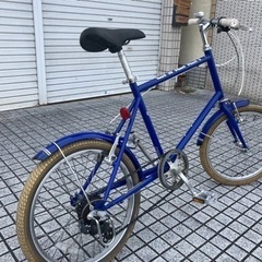 【ミニベロ】20インチ　外装6段変速　チェーン、サドル新品❗️若林自転車　膳所店　SALE中❗️