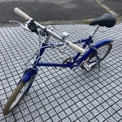 【ミニベロ】20インチ　外装6段変速　チェーン、サドル新品❗️若林自転車　膳所店　SALE中❗️