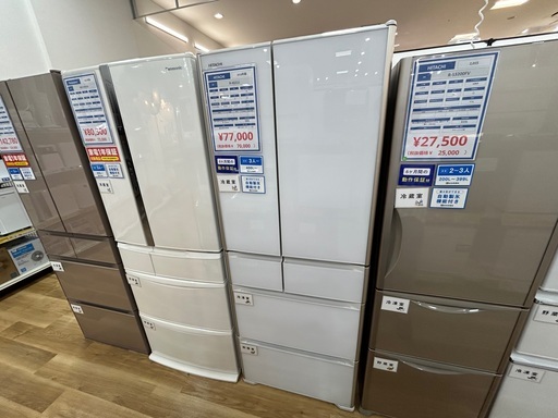 【6か月保証】HITACHIの冷蔵庫入荷しました！！