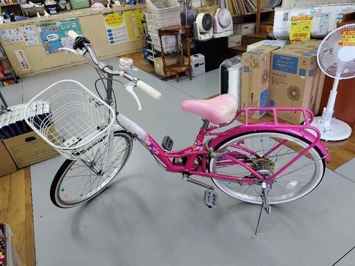 J332☆サビ使用感☆子供自転車☆Emilia☆6段☆LEDダイナモ☆22インチ