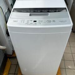 ★【アクア】全自動洗濯機  4.5K  2021年製［AQW-S...