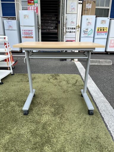 机 デスク サンワサプライ 学習机 パソコンデスク 折りたたみテーブル W750×D450mm キャスター付き 中棚付き メープル木目 100-FD012LM 参考価格16,800円自社配送時代引き可※現金、クレジット、スマホ決済対応※【送料に設置込】