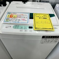 ジモティ来店特価!!　　洗濯機　ヤマダ　YWM-T45G1　　2...