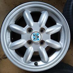 ミニライト　MINILITE　ダイハツ純正　14インチ　アルミホイール