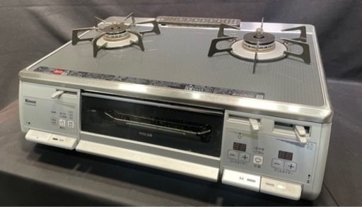 【3】リンナイ ガスコンロ 16年製 LPガス RTS62WGR-L 0520-82