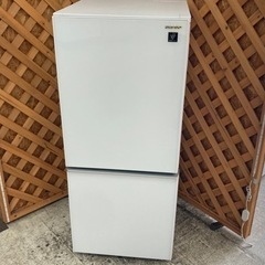 愛品館江戸川店】保証充実 SHARP 2020年製 137L 2ドア冷凍冷蔵庫