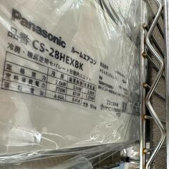 ジモティ来店特価!! エアコン パナソニック CS-28HEXBK 2018 J-0563