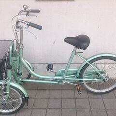 値下げ★★★操縦安定性ピカイチ 三輪車【ブリヂストン ミンナ 前１６後２０インチ 】★★★