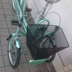 値下げ★★★操縦安定性ピカイチ 三輪車【ブリヂストン ミンナ 前１６後２０インチ 】★★★