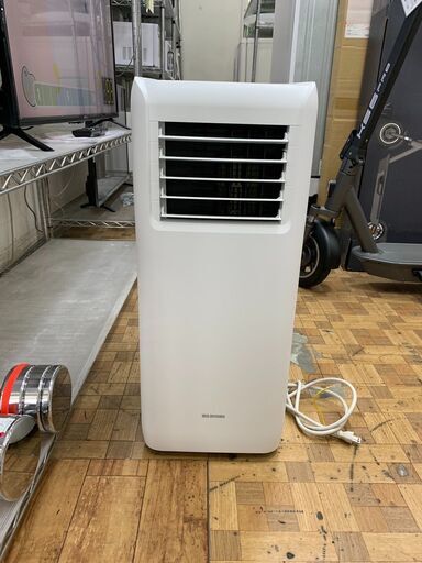 ポータブルエアコン アイリスオーヤマ IPA-2221G 2021年 工事不要 除湿機能搭 ポータブル クーラー エアコン 冷風機 7畳  除湿 換気 内部洗浄機能 参考価格29,980円【安心の3ヶ月保証】自社配送時代引き可(現金、クレジット、スマホ決済対応)