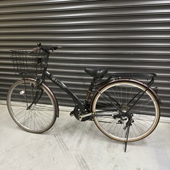 自転車27インチ　オートライト6段変速