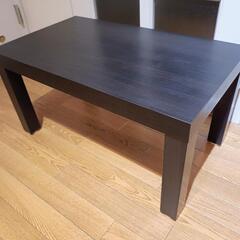 IKEA　コーヒーテーブル　ローテーブル　70×40 ラッ...