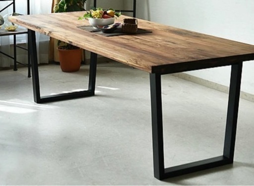 家具 ダイニングテーブル　オーク　無垢