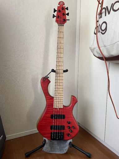 弦楽器、ギター Skjold Slayer 5 Exotic - 33\