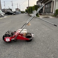 向井工業 ごんべえ HS-802型 ベルト繰上げ式種まき機 2条