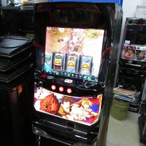 パチスロ実機 盾の勇者の成り上がり コイン不要機付き スロット機 |江別市のリサイクルショップドロップ