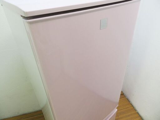 京都市内方面配達設置無料 SHARP おしゃれピンクカラー どっちもドア