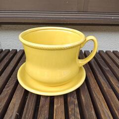 コーヒーカップ型植木鉢