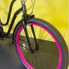 自転車 ビーチクルーザー ファットバイク