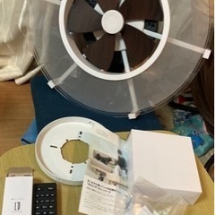 シーリングライト 天井照明 おしゃれ LEDライト 空調機 JAVALO ELF ジャバロエルフ パネライトサーキュレーター (10〜14畳用)