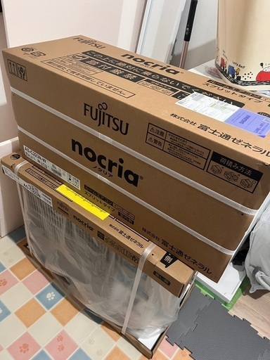 エアコン　ノクリア　新品　室外機、室内機セット　６畳　AS-C223N  5/31まで！