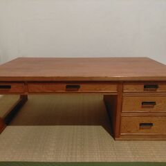 屋久杉 文机 座机 座卓 和机 ローテーブル テーブル 机 5/31まで