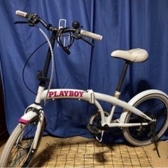 折りたたみ自転車(PLAYBOY)