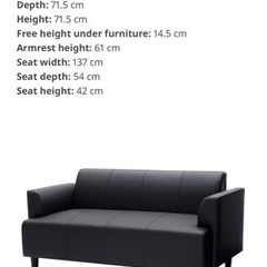 IKEA ソファー”HEMLINGBY・ソファーベッド”BALKARP” セット