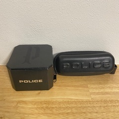 ポリス 腕時計 伊達メガネセット