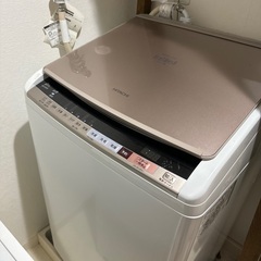 日立の縦型乾燥機付き洗濯機