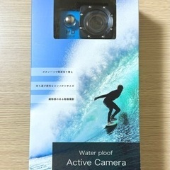 Water ploof Active Camera HD 1080p　アクションカメラ  ボディカメラ 