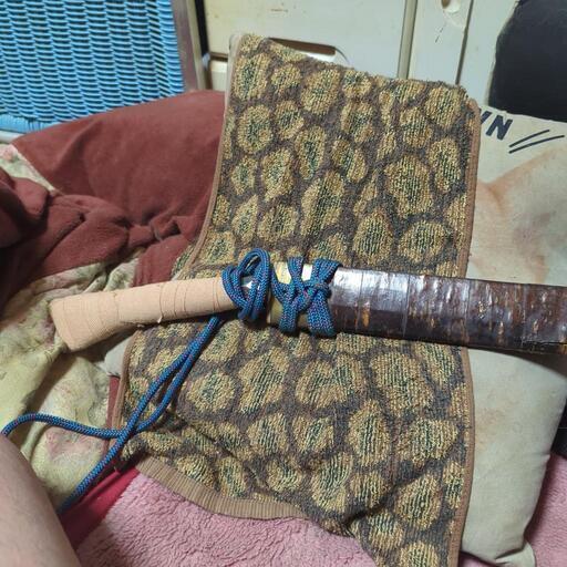 狩猟に使うナタ