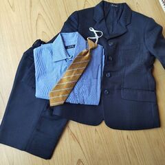 ◯男児スーツ紺色110