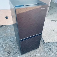 ⭐️Hisense2ドア冷凍冷蔵庫 HR-G13B-BR⭐️
