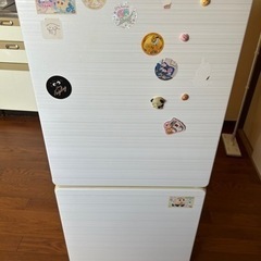 冷蔵庫　ノンフロン　2016年製