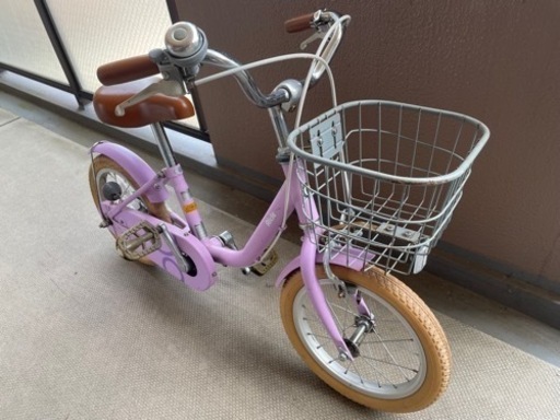 子供用自転車　14インチ　補助輪ヘルメット付き