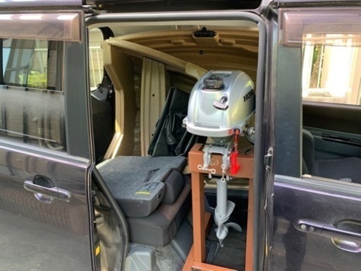 決まりました】2分割ボートExect Familiar 2馬力エンジン取付可能 2