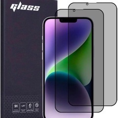 iPhone 14 Plus / 覗き見防止ガラスフィルム 液晶...