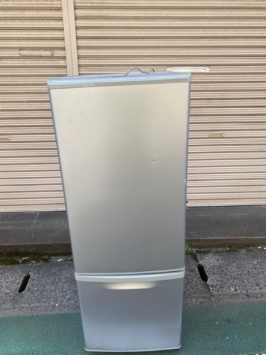 [配送可能]　パナソニック 168L 2ドア パーソナルタイプ 冷蔵庫 シルバー NR-B174W-S