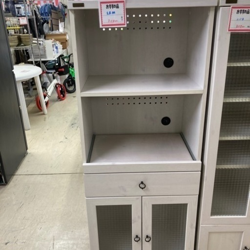 【セール開催中】USED食器棚　58cm幅