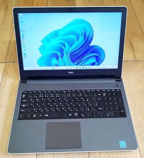 (ご成約)DELL Inspiron 5559 エクセル・ワードOK Win11ノート メモリ8GB SSD256GB 軽快動作仕様 程度良品