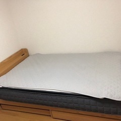家具 ベッド セミダブルベット