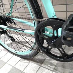 ☆26日(日)まで3,000円引き😆🎵美車❗前後タイヤ他　新品❗　700C　6段変速クロスバイク❗②