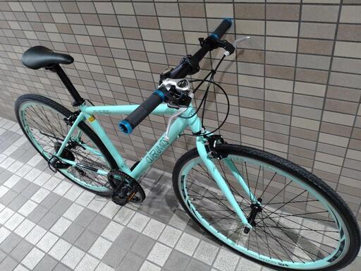 ☆26日(日)まで3,000円引き美車❗前後タイヤ他　新品❗　700C　6段変速クロスバイク❗②