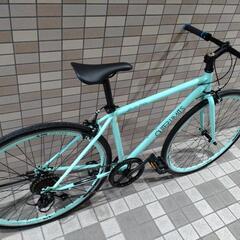 ☆26日(日)まで3,000円引き😆🎵美車❗前後タイヤ他　新品❗　700C　6段変速クロスバイク❗②