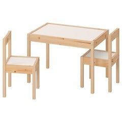 IKEA こども用　テーブル　チェア