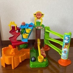 【お話中】おもちゃ　アンパンマン　コロロンパーク　セット