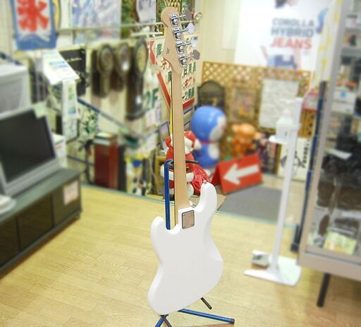 BUSKER'S ジャズベースタイプ BJB-STD 白 エレキベース JB バスカーズ