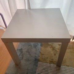 IKEA サイドテーブル　ホワイト　家具